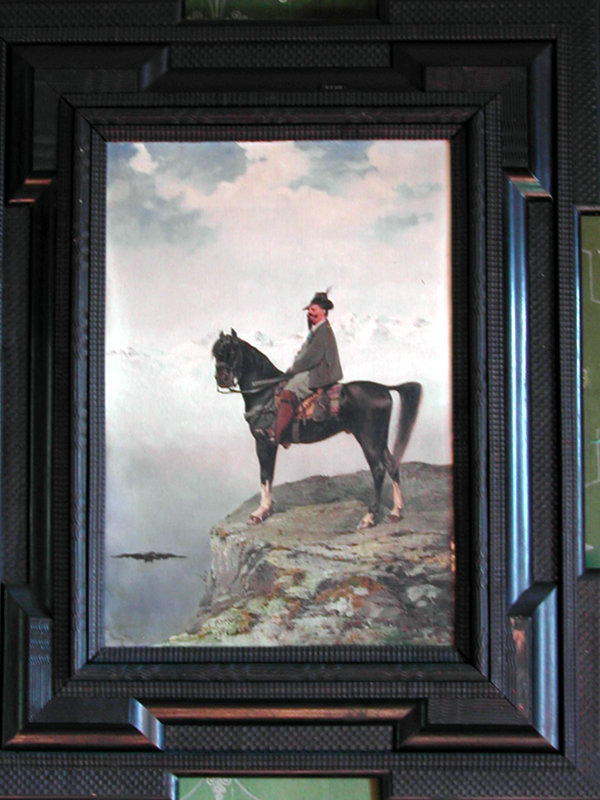 Carlo Pittara, Vittorio Emanuele II on horseback, 1878, oil on canvas
