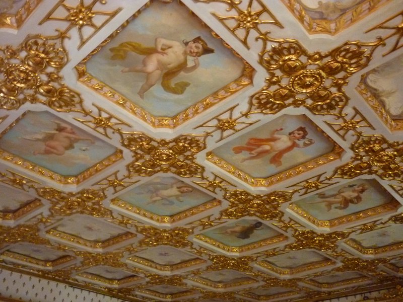 Ballroom ceiling - Royal Apartments, La Mandria Castle